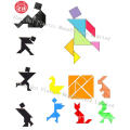 Plastic Educational Tangram for Child Toy